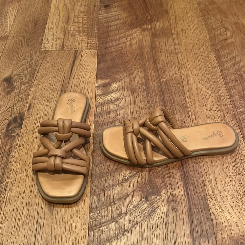 Seychelles Woman’s Brown Sandals Size 6